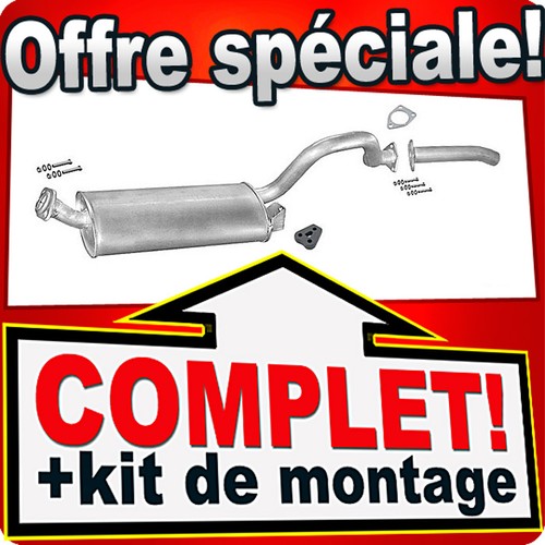 échappement pour mitsubishi - Échappement,