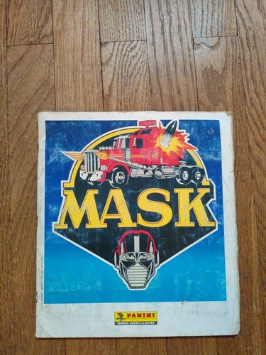 Mask album complet panini - complet, 1988