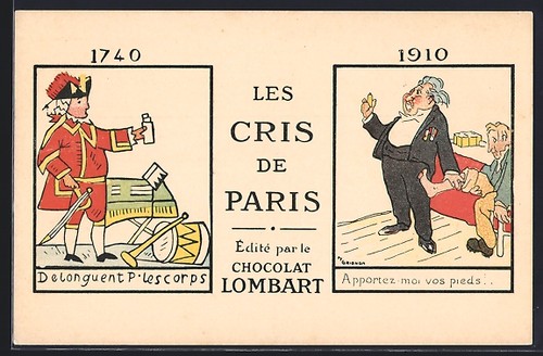 Carte postale paris - carte,