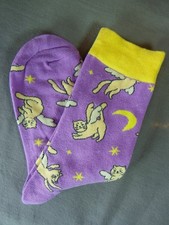 Paire Chaussettes mauve