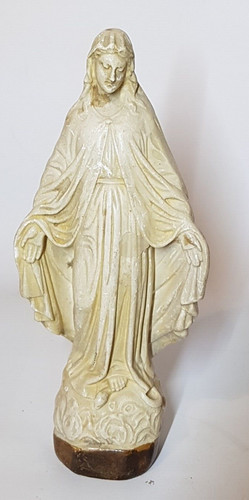 Statuette ancienne vierge de - statuette,