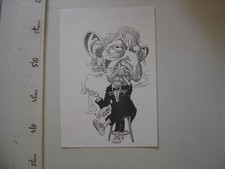VINTAGE Caricature SERGE