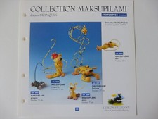 5 figurines La famille Marsupilami  - Leblon Delienne