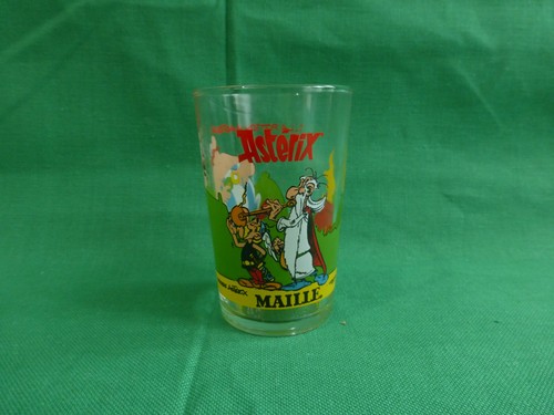 Verre moutarde asterix et - moutarde,