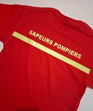 T-Shirt SAPEURS POMPIERS.