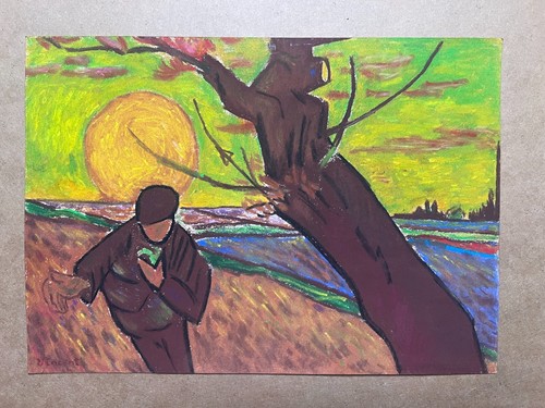 Vincent van gogh - dessin, sur