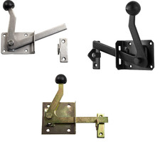 Loquet pour Grille de Jardin à Deux Faces Portails Fermeture Verrou Huisserie