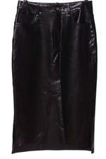 ZARA BASIC Jupe en cuir