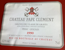 Étiquette  Château   PAPE
