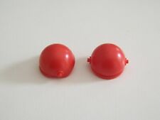 PLAYMOBIL (03172) Lot de 2 Chapeaux Adulte Casque rouge Moto Ski Vintage