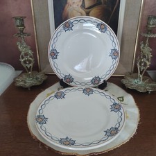 2 Ancienne assiette plates En