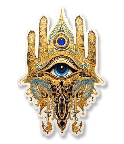 Main khamsa talisman - main, fÉtiche