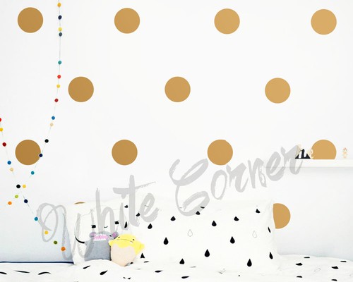 Large polka dot wall - large,