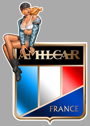 Amilcar left pin gauche - up,