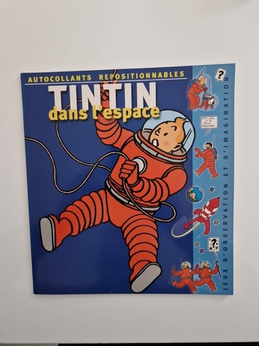 Tintin dans espace - tintin,