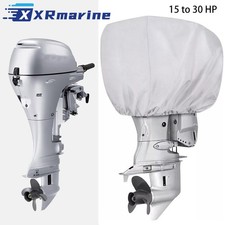 Couvre-moteur étanche haute densité couleur argent pour moteur 15-30 CV