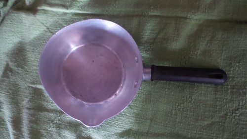 Vintage child toy aluminum - vintage,