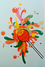 Lot de 2 sets de table Chupa Chups, neuf