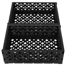  2 Pcs Boite Rangement Plastique Pliable Conteneurs De Stockage Pour Cuisine