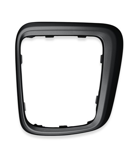 Cadre noir pour casque - , levier