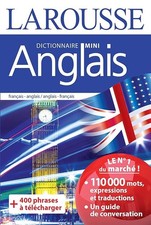 Dictionnaire mini anglais -