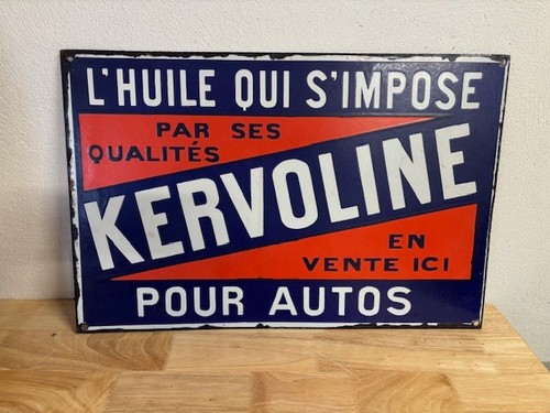 Plaque émaillée ancienne - plaque,