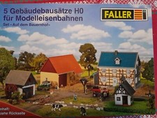 Kit Faller  : Ferme d'habitation, grange, moulin à eau, chapelle et +, HO 1/87