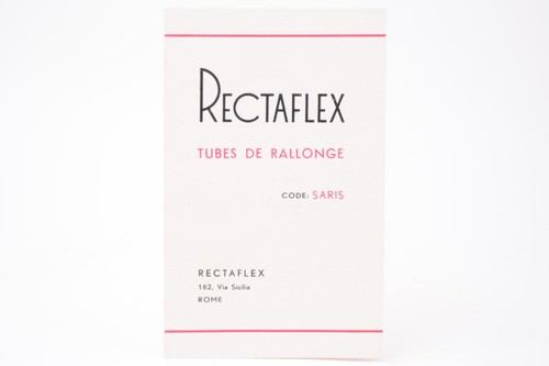 Notice papier rectaflex - papier,,