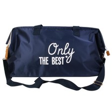 Sac de Voyage à Motifs "Famille" 62cm Bleu