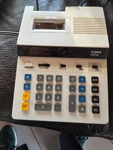 Calculatrice canon p21 - calculatrice, p21-d