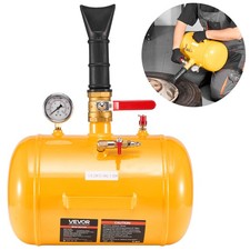 VEVOR Canon à Air Booster de Pneu 18,9 L Pression de Service 0,6-0,8 MPa Jaune