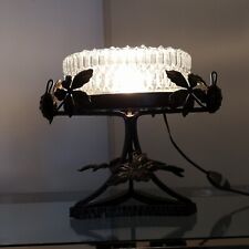 lampe de table fer forgé art