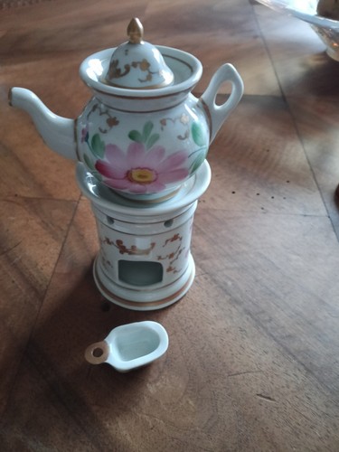 Tisanière porcelaine