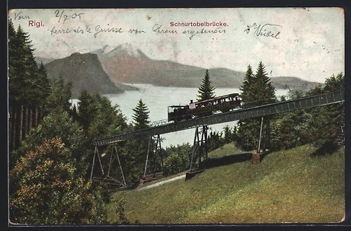 Rigi téléphérique sur - sur, le