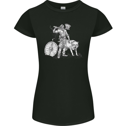 Viking avec loup un - avec,