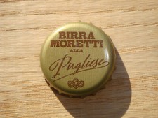 Tappo Corona Crown Chapa KRONKORKEN Capsule -Birra Moretti Pugliese