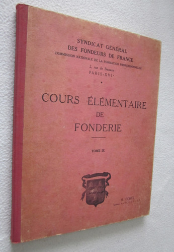 Cours elementaire fonderie - cours,