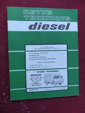 REVUE TECHNIQUE n° 79 D  : BERLIET CHASSIS 600 620 680 700 770 880 - 881 KB