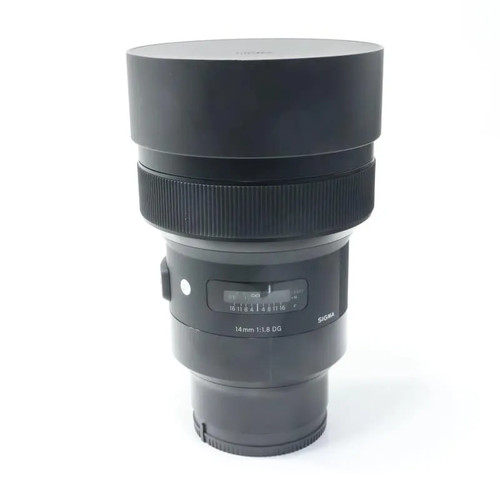 Camera lens sigma 14mm 8 - [camera, f1.8