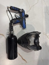 ION PAINTBALL GUN. MASK & TANK