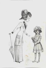 Femme et fillette avec