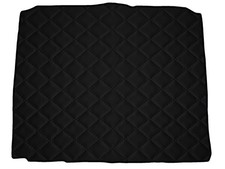 Matelassé Cuir éco NOIR