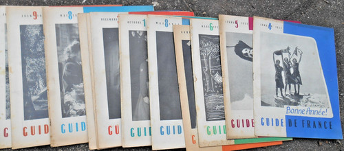 Lot revues scout ancienne - lot, 14
