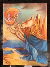 Salvador Dali Dessin sur