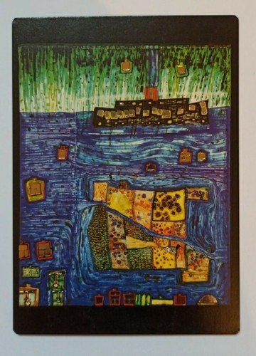 Carte postale hundertwasser - carte,