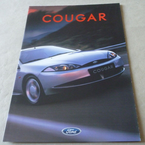 Ford cougar catalogue - ford, brochure
