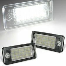 Feux de plaque d'immatriculation LED 12V POUR AUDI A3 A4 A6 A8 B6 B7 Q7 RS4 RS6