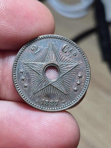 166 congo belge 2 centimes - ~,