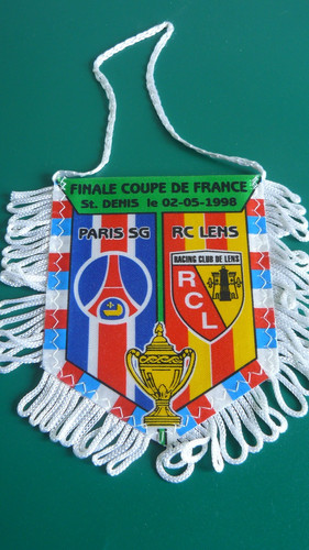 Football fanion finale de - football,