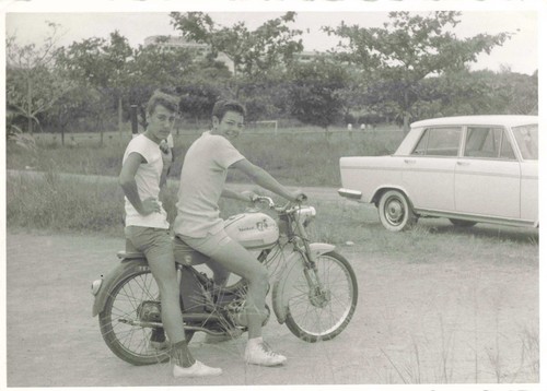 Ancienne photographie rallye - ancienne,